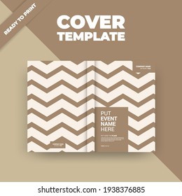 Flyer brochure design template cover. business cover size A4 template