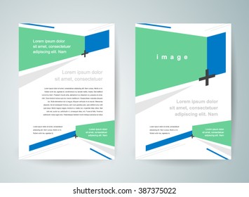flyer brochure design template cover
