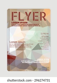 Flyer, Brochure Design Template, Geometric 
