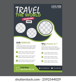 Flyer brochure design template set color, creative leaflet size A4, trend cover poster design sports invitation template. It can be adapted to a Brochure, Annual Report, Magazine, 