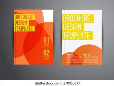 Flyer, Brochure Design Templates. Geometric Abstract Modern Backgrounds. Presentation, Brochure or Flyer Infographic Concept.