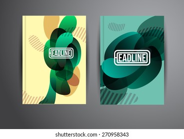 Flyer, Brochure Design Templates. Geometric Abstract Modern Backgrounds. Presentation, Brochure or Flyer Infographic Concept.