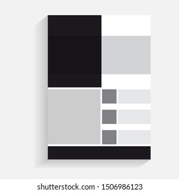 flyer brochure layout design template unique and creative work