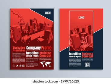 Flyer Brochure poster design, Business template in A4 size, for presentation, Company Profile Cover Images.