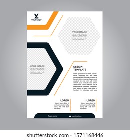 flyer brochure poster modern design template abstract business print