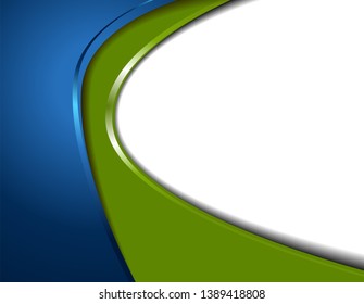 Flyer or brochure template, abstract colorful design