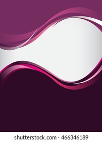 Flyer or brochure template, abstract colorful design