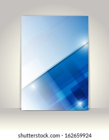 Flyer or brochure template, abstract design