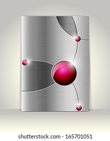 Flyer or brochure template, abstract design