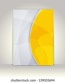 Flyer or brochure template, abstract technology design