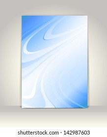 Flyer or brochure template, abstract technology design