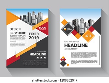 Business Abstract Vector Template Brochure Design Stock Vector (Royalty ...