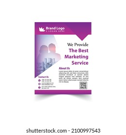 Flyer Business Brochure Templates Vector