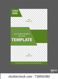 Flyer concept brochure template for business, education, presentation, website, magazine cover.