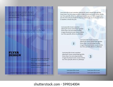Flyer cover business brochure vector design, Leaflet advertising abstract background, Modern poster magazine layout template, Annual report for presentation.