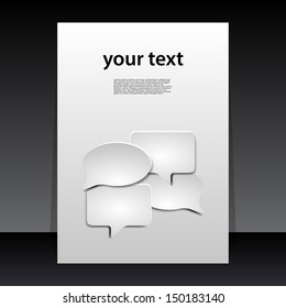 Flyer or cover design