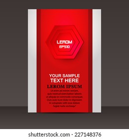 Flyer or Cover Design / Brochure, Poster template for your business. 