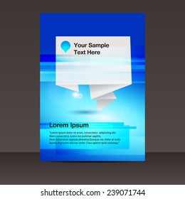 Flyer or Cover Design / brochure, Poster template for your business. 