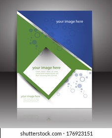 Flyer or Cover Design brochure vector