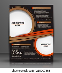 Flyer or Cover Design - Business Vector for publishing, print and presentation.
