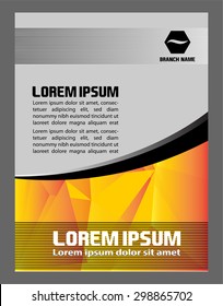 Flyer or Cover Design - Business Vector
