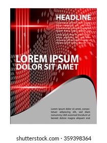 Flyer or Cover Design - Business Vector
