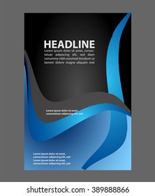 Flyer or Cover Design - Business Vector
