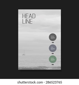 Flyer or Cover Design - Clouds