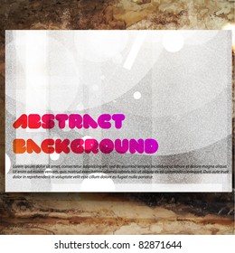 Flyer or cover design. Folder design content background. editable vector illustration