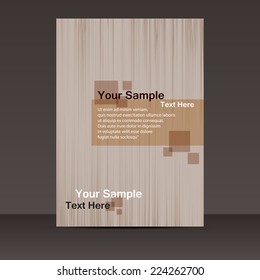 Flyer oder Cover Design / Poster Vorlage für Ihr Unternehmen. 