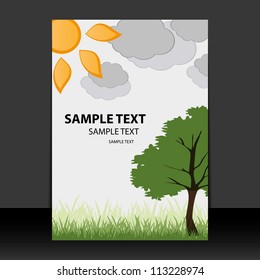 Flyer or Cover Design - Spring, Summer time