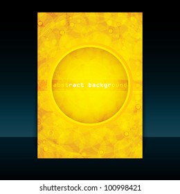 Flyer or Cover Design - Summer vector