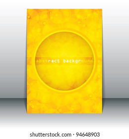 Flyer or Cover Design - Summer vector