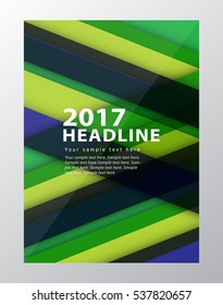 Flyer or cover design template