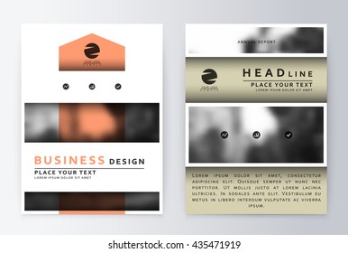 Flyer cover design white and red. Template brochure. Flyer annual report layout. Presentation template, business flyer a4 white and red.