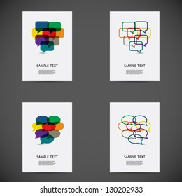 Flyer or cover designs