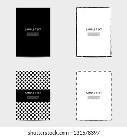 Flyer or cover designs