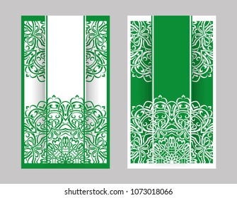flyer, flyer, cover, pattern mandala. Oriental motif. Hand painted texture background. Set wedding invitations, postcards and business card templates. Decorative card design printing. Vector. EPS 10