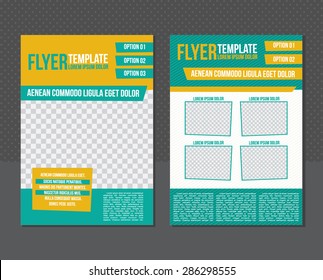 Flyer or cover template.