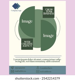 Flyer for creative business idae.
