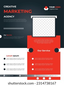 Flyer Creative marketing Agency Templet