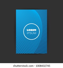 Flyer Design with Abstract Patterned Background for Your Business