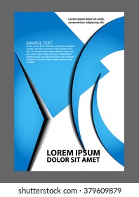 Flyer design background 