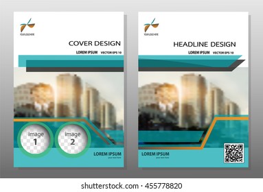 Flyer design background,Blue annual report brochure,Modern flyer design template illustration vector, Leaflet cover presentation abstract background,Headline background, layout in A4 size