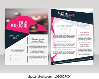 flyer design ( Brochure )