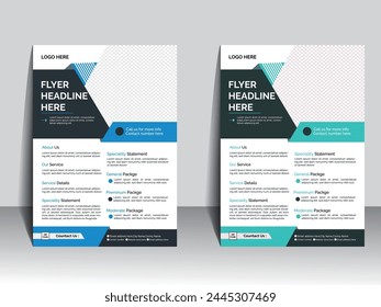 Flyer design, brochure design, cover modern layout, poster, vector illustration template in A4 size,	