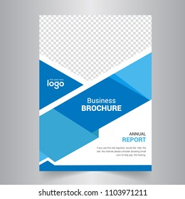 Flyer Design Business Brochure Template Annual Stock Vector (Royalty ...