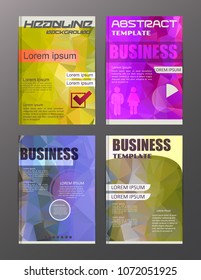 flyer design business and technology  icons, creative template design for presentation, poster, cover, booklet, banner.