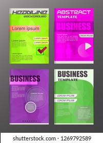 flyer design business and technology  icons, creative template design for presentation, poster, cover, booklet, banner.