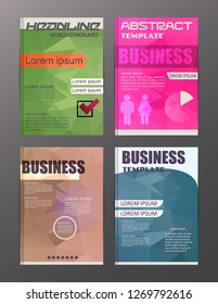 flyer design business and technology  icons, creative template design for presentation, poster, cover, booklet, banner.